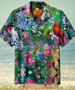 Songbird Collage Hawaiian Shirt