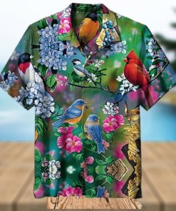 Songbird Collage Hawaiian Shirt