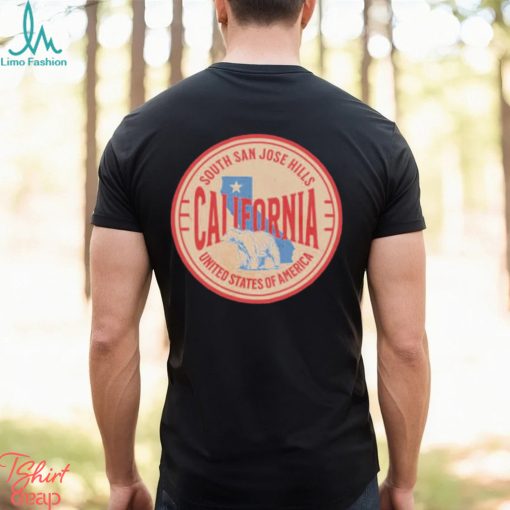 South San Jose Hills California Vacation Ca Souvenir Badge shirt