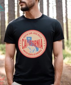 South San Jose Hills California Vacation Ca Souvenir Badge shirt