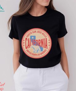 South San Jose Hills California Vacation Ca Souvenir Badge shirt