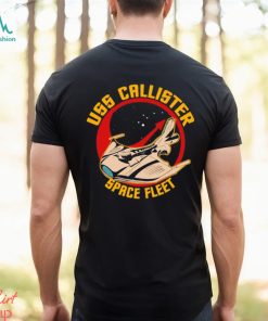 Space Fleet Uss Callister Round Black Mirror Shirt