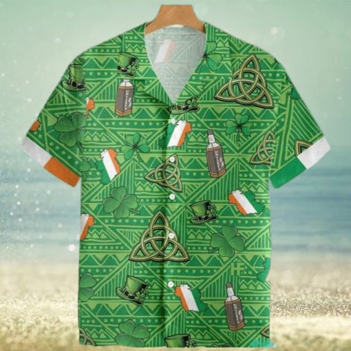 St Patrick’s Day Aloha Hawaiian Shirt