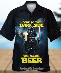 Star Wars Darth Vader Dark Side Beer Hawaiian Shirt