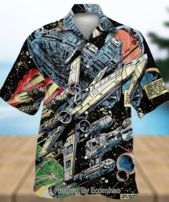 Star Wars Han Solo Spaceship Hawaiian Shirt