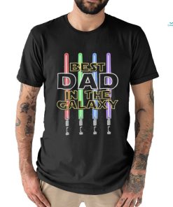 Star Wars Lightsaber Dad Best In The Galaxy Shirt