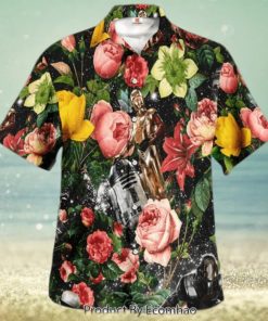 Star Wars Pattern Flower Gift For Fans Hawaiian Shirt