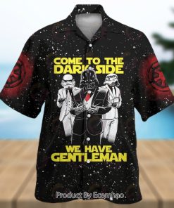 Star Wars Star Wars Darth Vader Come To The Dark Side Hawaiian Shirt