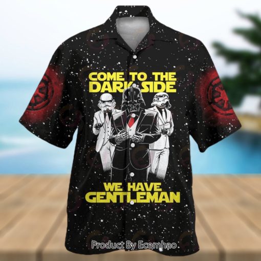 Star Wars Star Wars Darth Vader Come To The Dark Side Hawaiian Shirt