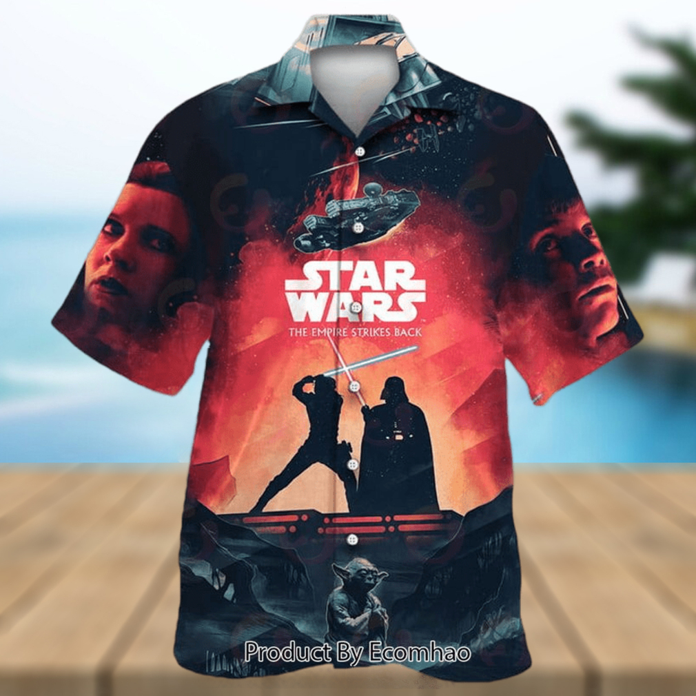 Star Wars Lover Star For Father Vacation Family For Fan Movie Star Wars  Hawaiian Shirt - Limotees