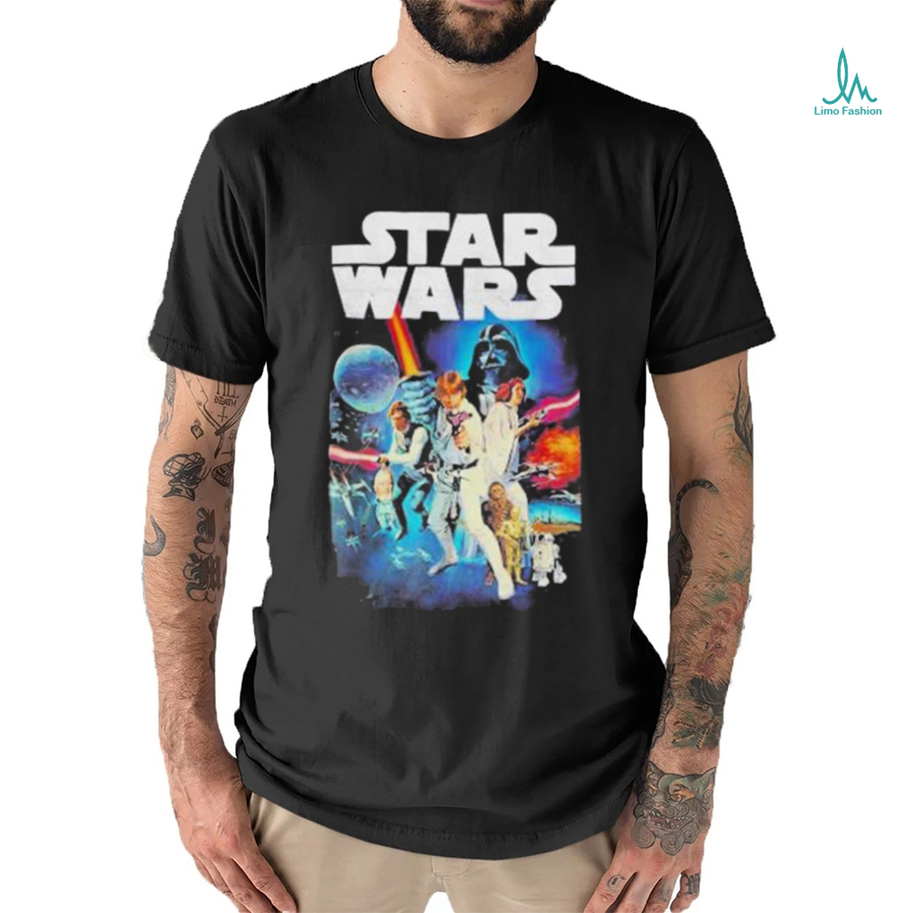 Star Wars Vintage Cast Poster T Shirt Star Wars Vintage Cast Poster T Shirt