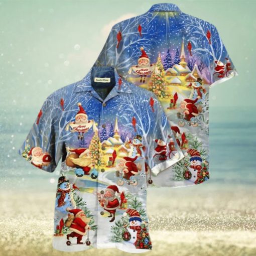 Stay Cool Santa Claus Hawaiian Shirt