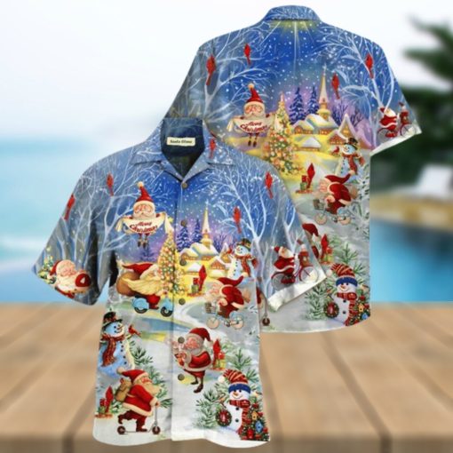 Stay Cool Santa Claus Hawaiian Shirt