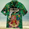 tella Artois Sunflowered 4th Of July Hawaiian Shirt