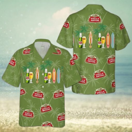 Stella Artois Surfing Hawaiian Shirt