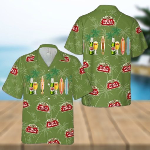 Stella Artois Surfing Hawaiian Shirt