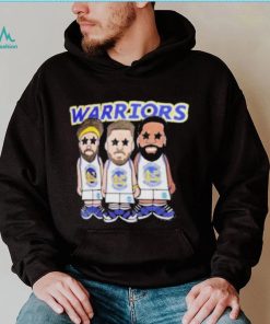 Steph Curry Klay Thompson And Draymond Green Golden State Warriors Pro Standard Multi Lineup Shirt