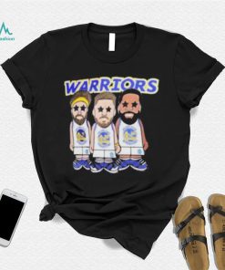 Steph Curry Klay Thompson And Draymond Green Golden State Warriors Pro Standard Multi Lineup Shirt