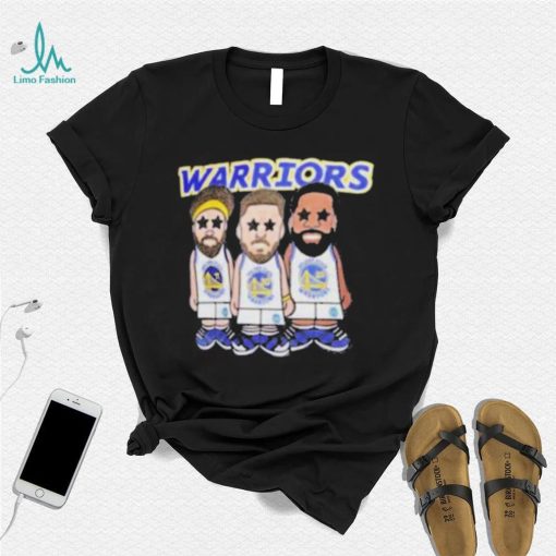 Steph Curry Klay Thompson And Draymond Green Golden State Warriors Pro Standard Multi Lineup Shirt