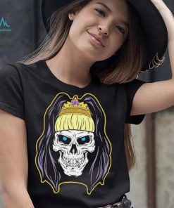Steph De Lander skull Deathmatch Queen art shirt