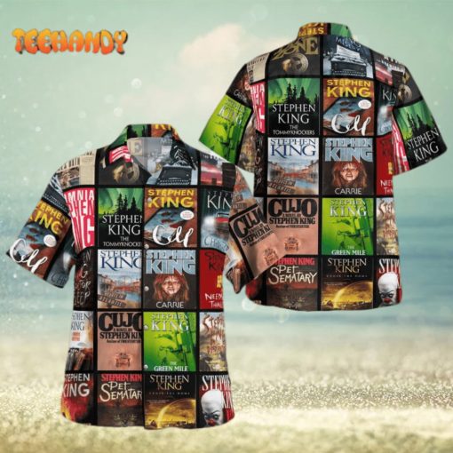 Stephen king Hawaiian movie shirt