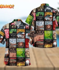 Stephen king Hawaiian movie shirt