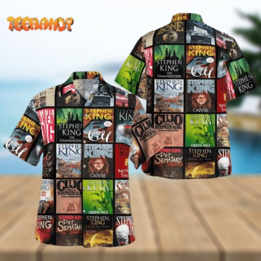 Stephen king Hawaiian movie shirt