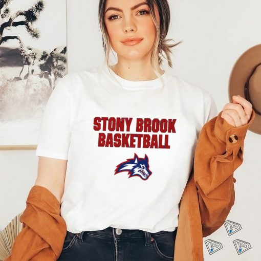Stony Brook Seawolves basketball logo shirt