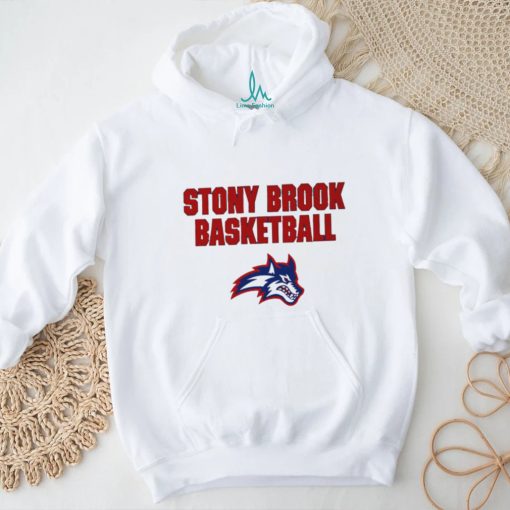 Stony Brook Seawolves basketball logo shirt