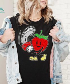 Strawberry Chainsaw art shirt
