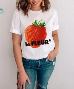 Strawberry Le Fleur logo shirt