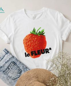 Strawberry Le Fleur logo shirt