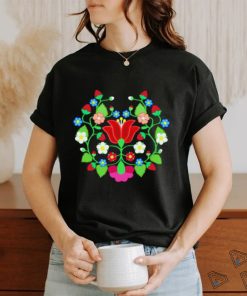 Strawberry floral shirt
