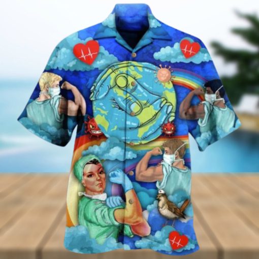 Strong Nurse Hawaiian Shirt