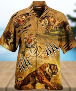 Strong Tiger Vintage Hawaiian Shirt