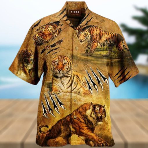 Strong Tiger Vintage Hawaiian Shirt