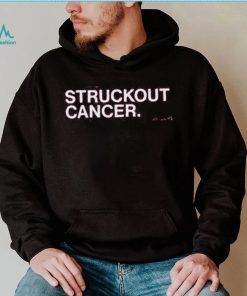 Struckout Cancer Hoodie shirt