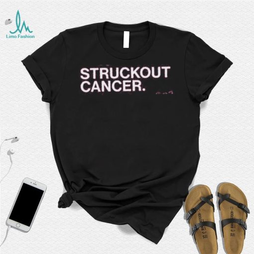 Struckout Cancer Hoodie shirt