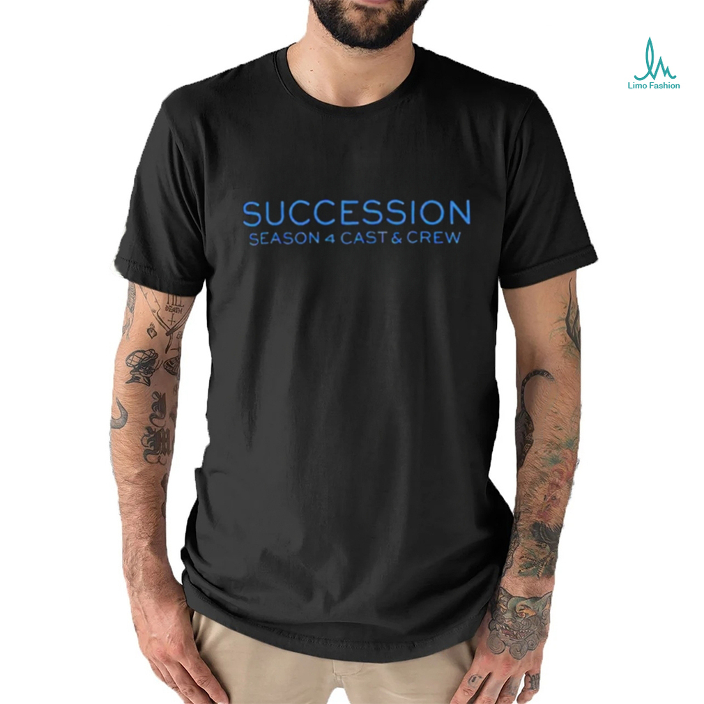 Succession season 4 cast and crew shirt