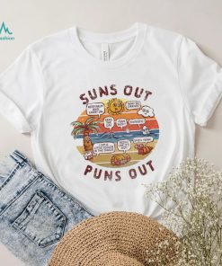 Suns Out Puns out keep palm and carry on why so cirrius vintage shirt