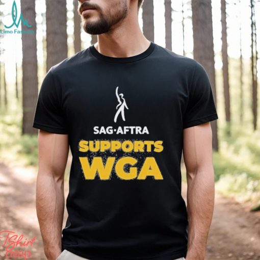 Supports Wga On Strike Shirt