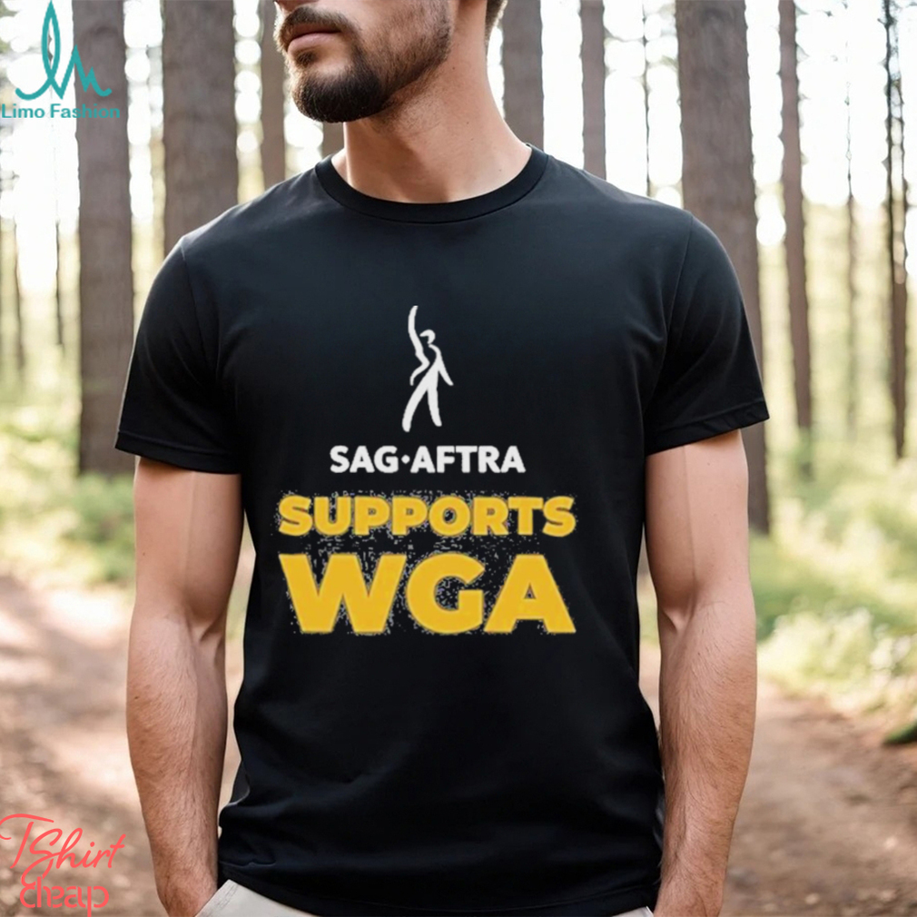 Supports Wga On Strike Shirt Supports Wga On Strike Shirt