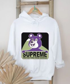Supreme Bear Protection From Suckas Shirt