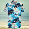 T Rex Surfing Hawaiian Shirt