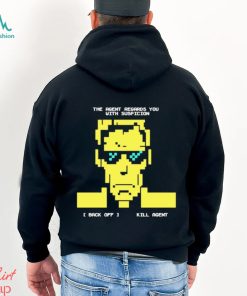 Suspicious Agent Black Mirror Bandersnatch Shirt