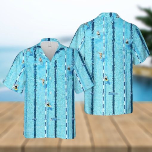 Swimming Cheap Hawaiian Shirt