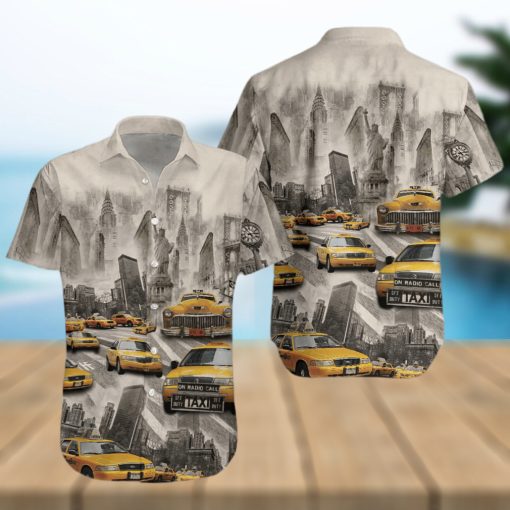 Taxicab Hawaiian Shirt