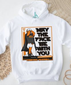 Tennessee Volunteers Baseball may the face be with you art shirt