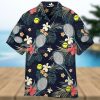 Surfing Blue And White Aloha 3D Hawaiian Shirt Gift For Men And Women