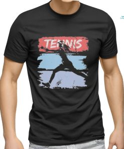 Tennis Lover Retro Color Tennis Player Female Woman Girl Mother 89 Tennis Player Shirt